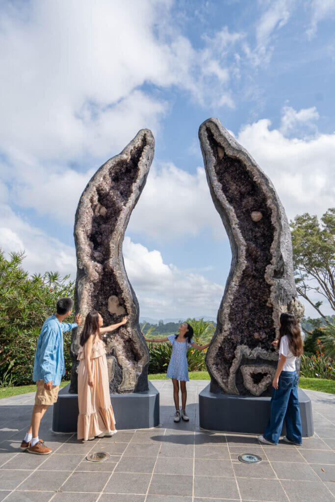 Crystal Guardians with family